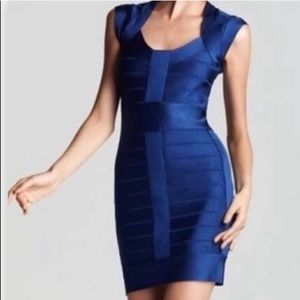 French Connection Fitted Mini dress Cobalt Blue